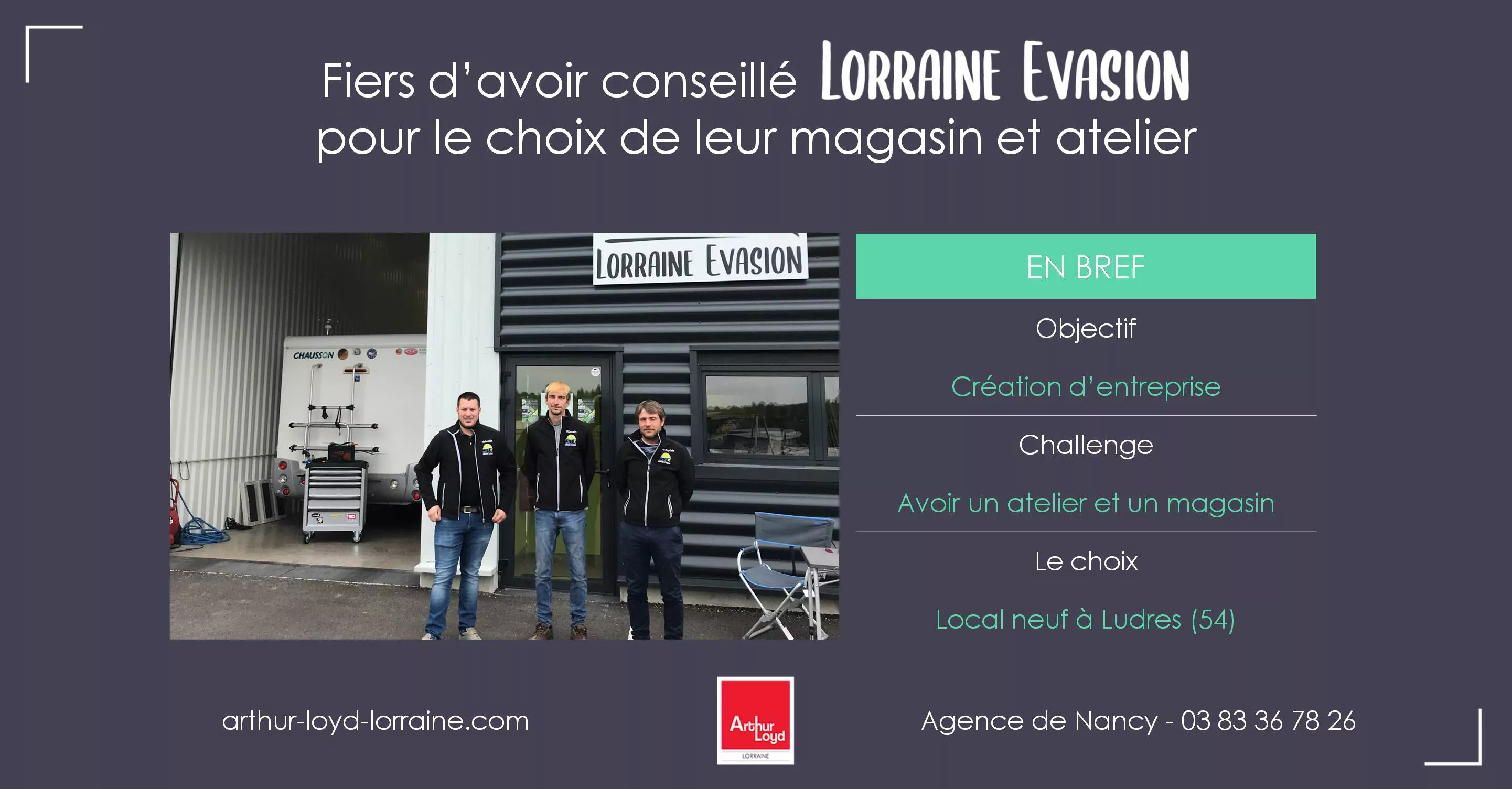 Transaction arthur loyd Lorraine Evasion