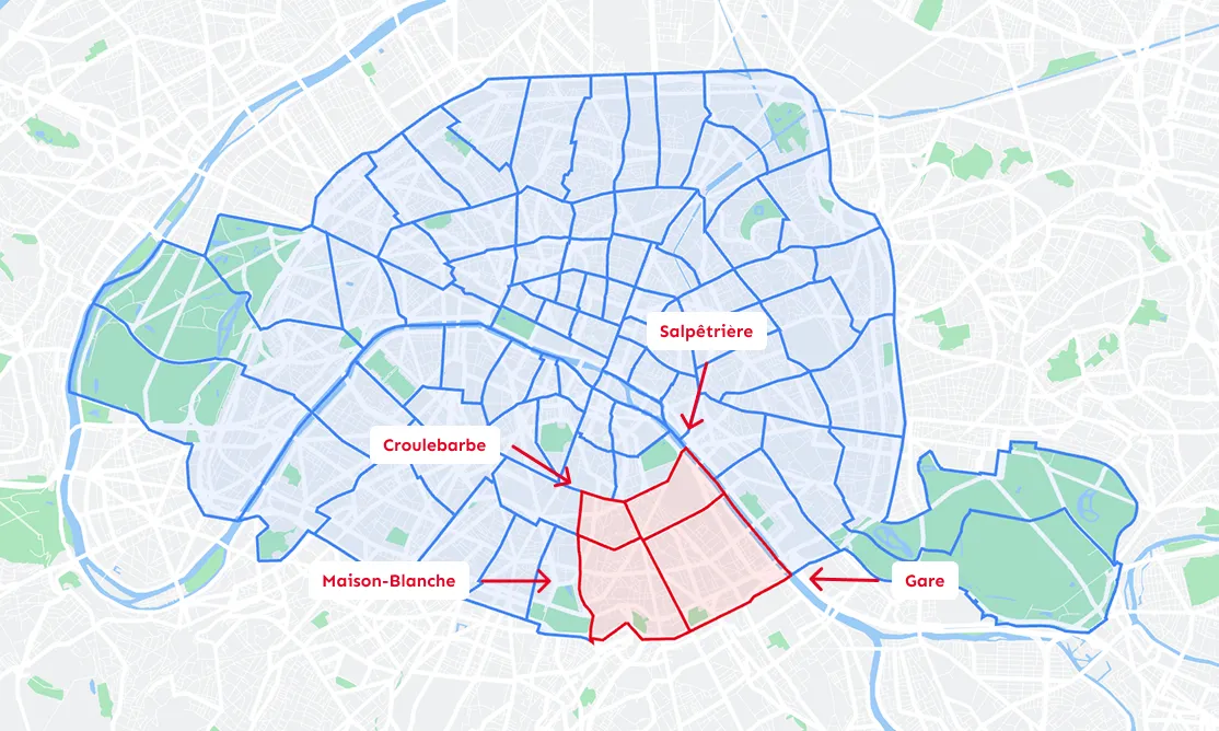 Quartiers Paris 13