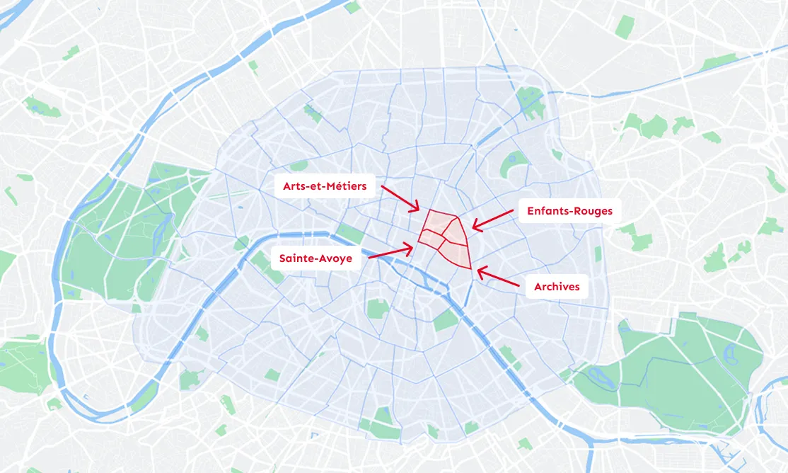 Quartiers Paris 3