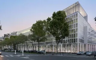 Photo devanture des bureaux loués par Murex