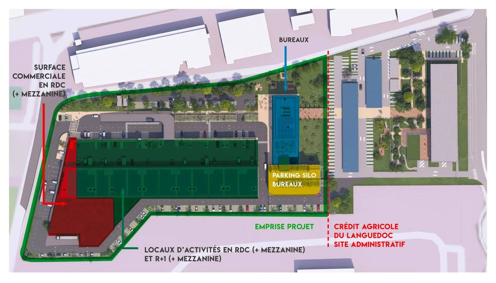 Mas de Cheylon à Nîmes- Plan général - Cirrus Pégase