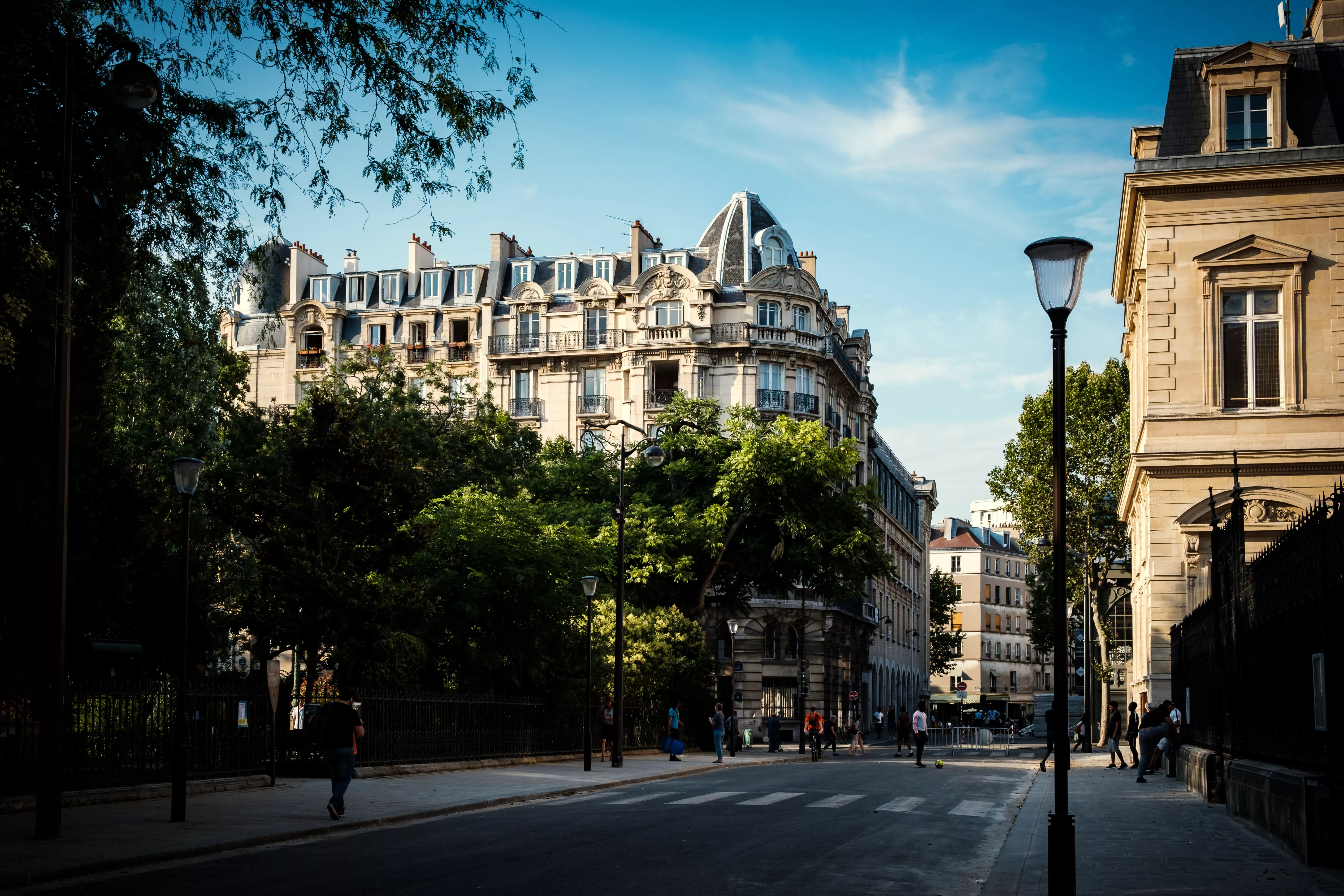 photo d'une rue de Paris