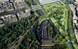 Photo aérienne locaux en location Murex