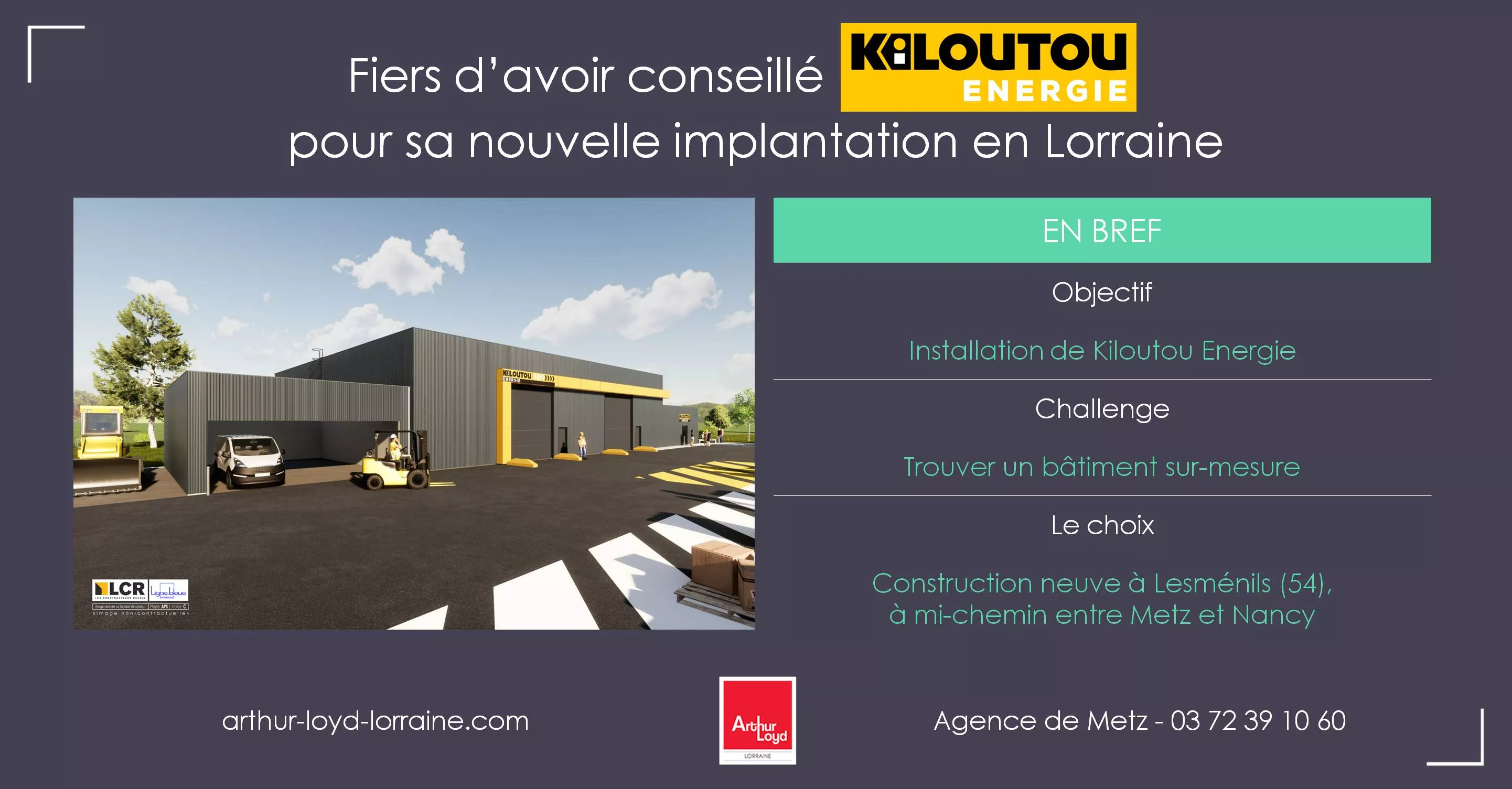 Kiloutou Energie s'installe à Lesménils