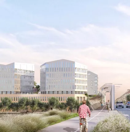 willy brandt immeuble bureaux commerces logements saint nazaire proche gare