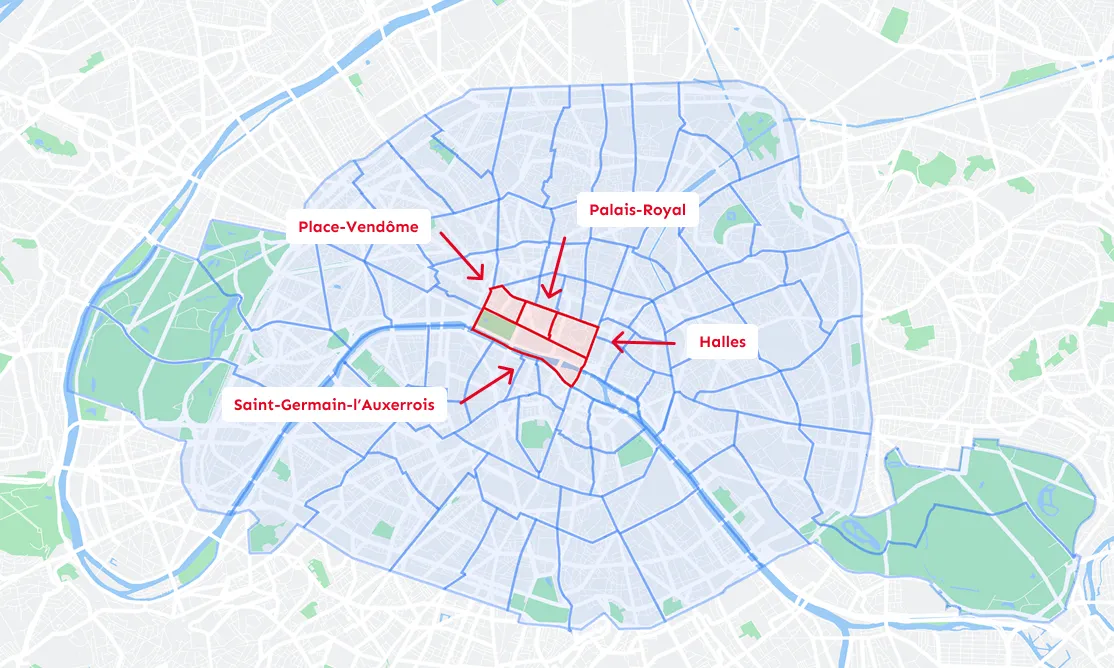 Quartiers Paris 1