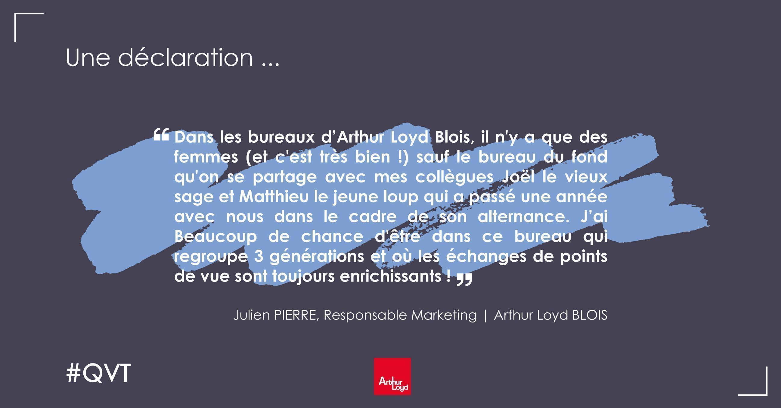 Citation QVT Julien Pierre Arthur Loyd