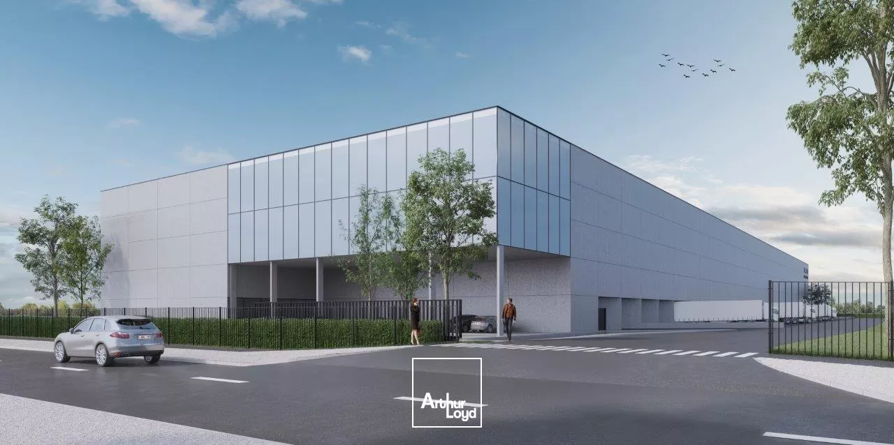 A quelques kilomètres de la Belgique, plateforme logistique à louer