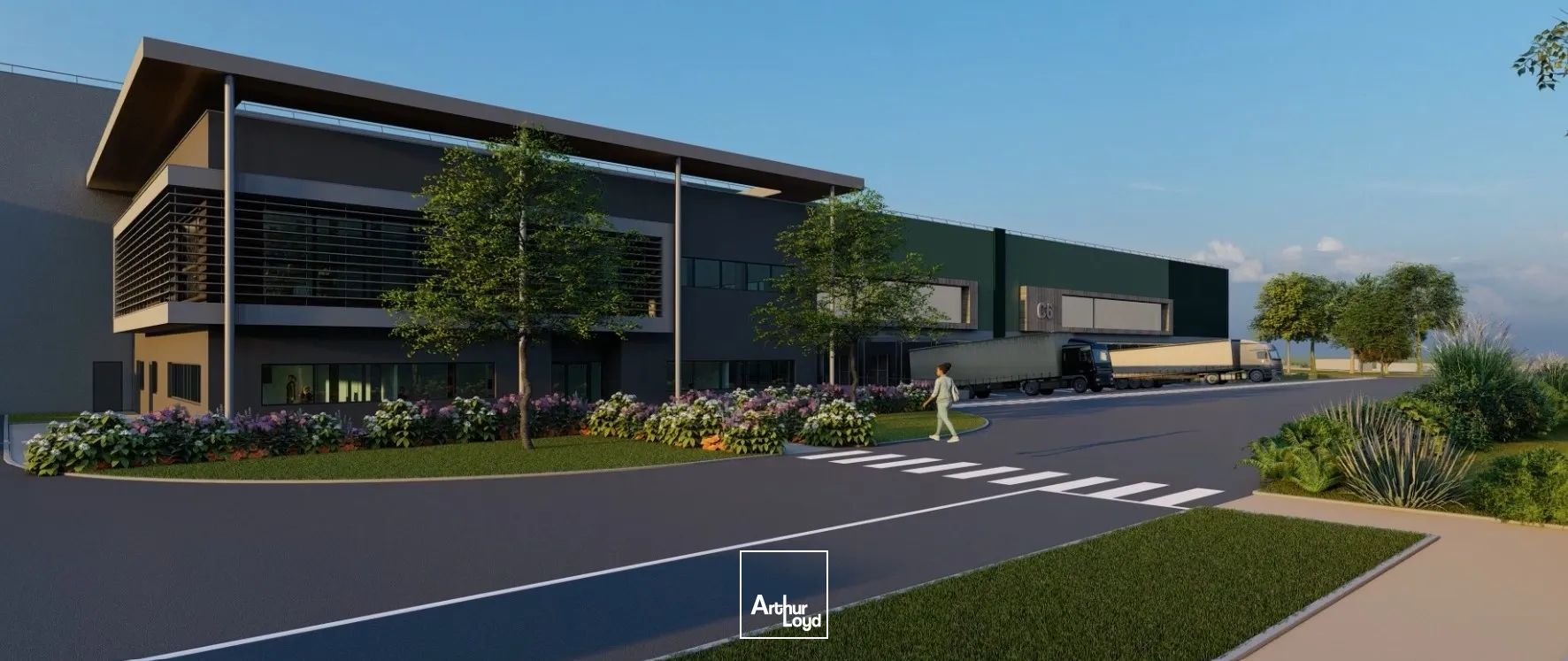 Location d'une plateforme logistique au nord de Paris, avec PC & ICPE obtenus