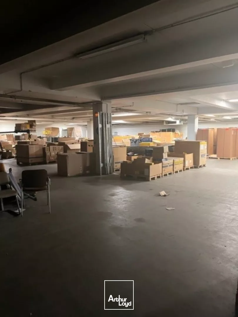 Entrepôt rénové en bail commercial 7 985 m² Le Blanc-Mesnil - Triple accès A1/A3/RER - 12 docks - Bornes électriques