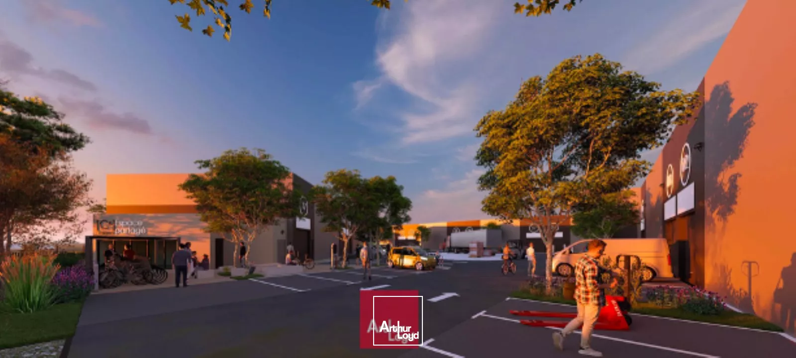 A vendre - Bureaux neufs d'exception de 283 m2 en VEFA au coeur de la ZAC La Salamane à Clermont l'Hérault