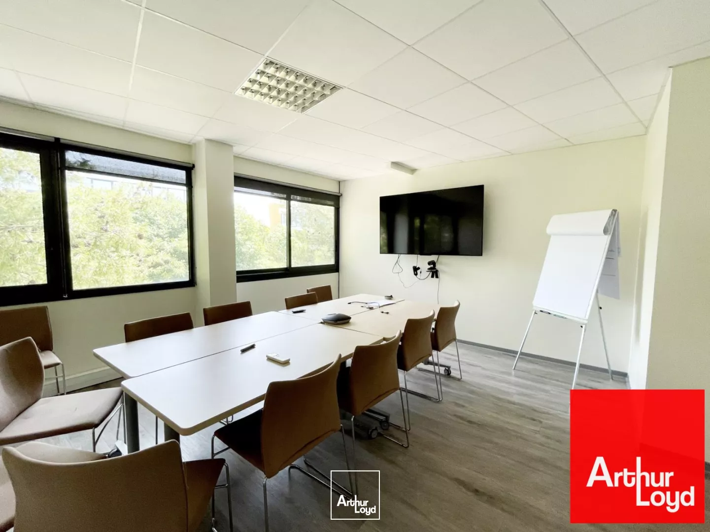 BUREAUX A LOUER - PLATEAUX AMENAGES AVEC NOMBREUX PARKINGS - PEROLS