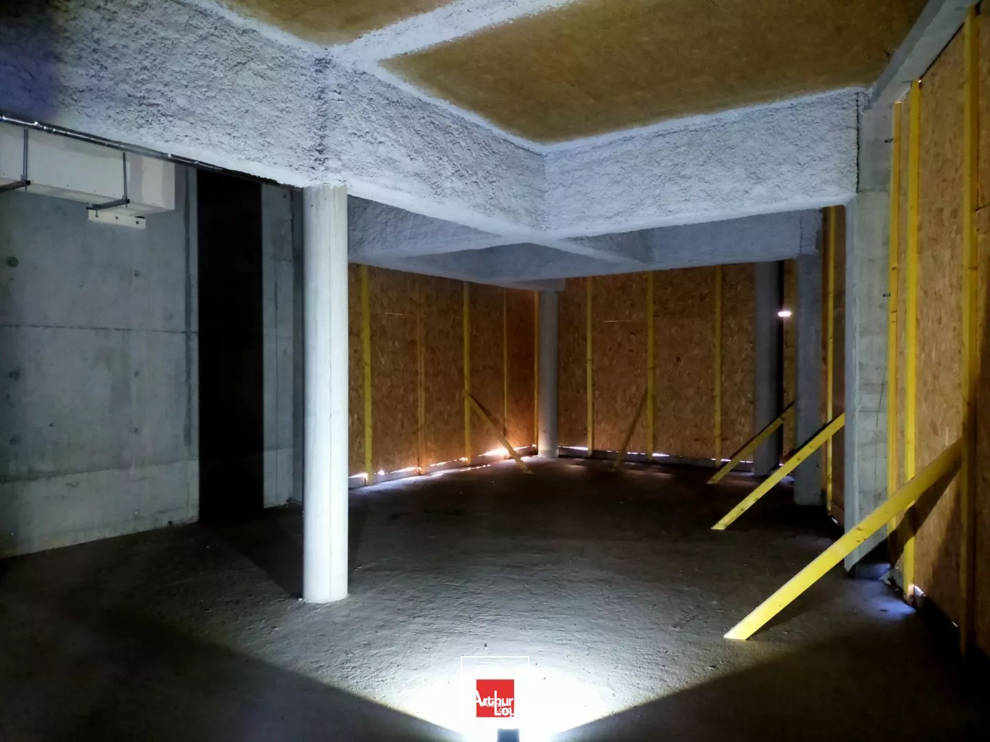 LOCAL COMMERCIAL 235 M² A LOUER BRUT DE BETON PONT DE CLAIX TERRASSE