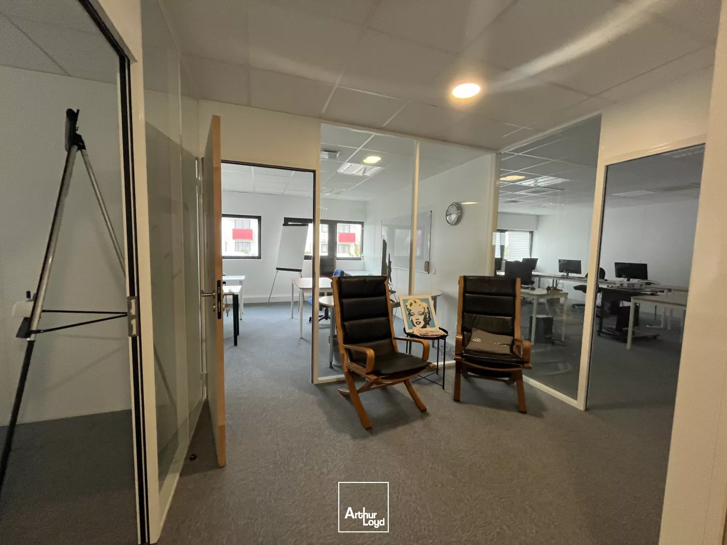 A LOUER BUREAUX 120M2 TRIGNAC PROCHE ST NAZAIRE GARE