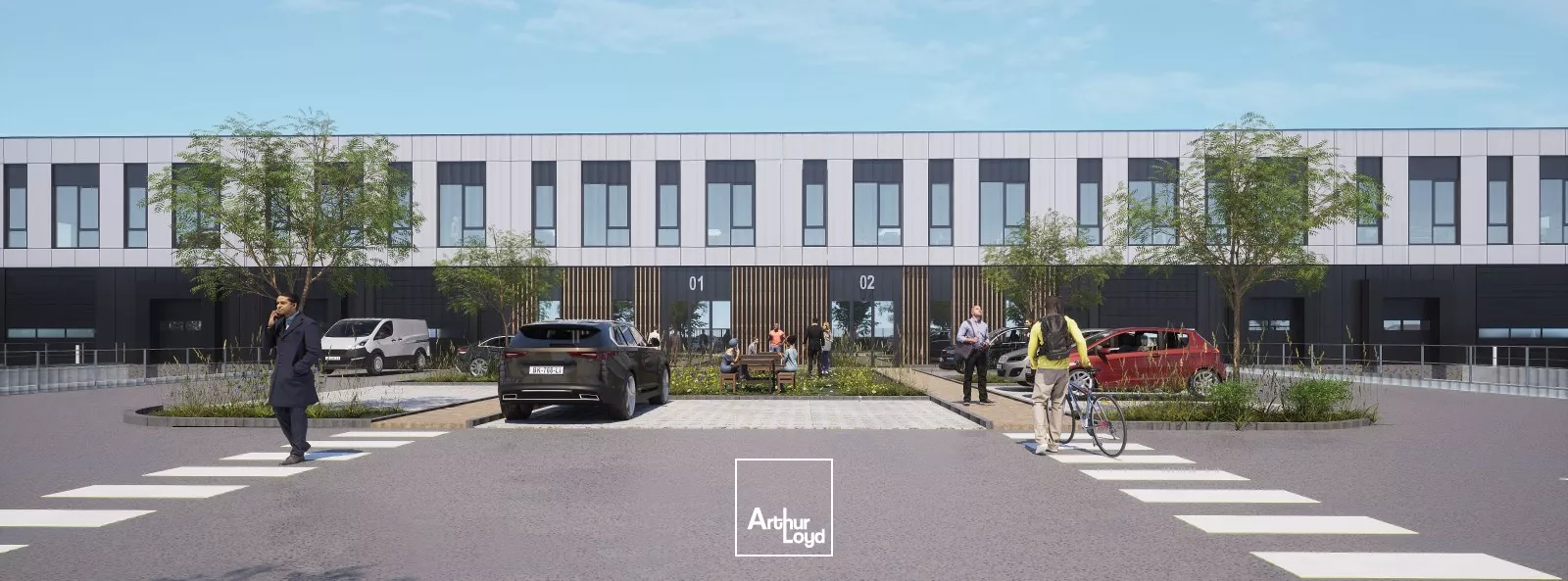 A louer : Site industriel et de distribution nouvelle génération 5 270 m² - Certification environnementale - Divisible 2 635 m² - Corridor Paris-Roissy