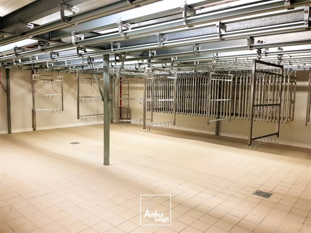A VENDRE SUD VIENNE - BATIMENT INDUSTRIEL AGRO ALIMENTAIRE DE 900m²