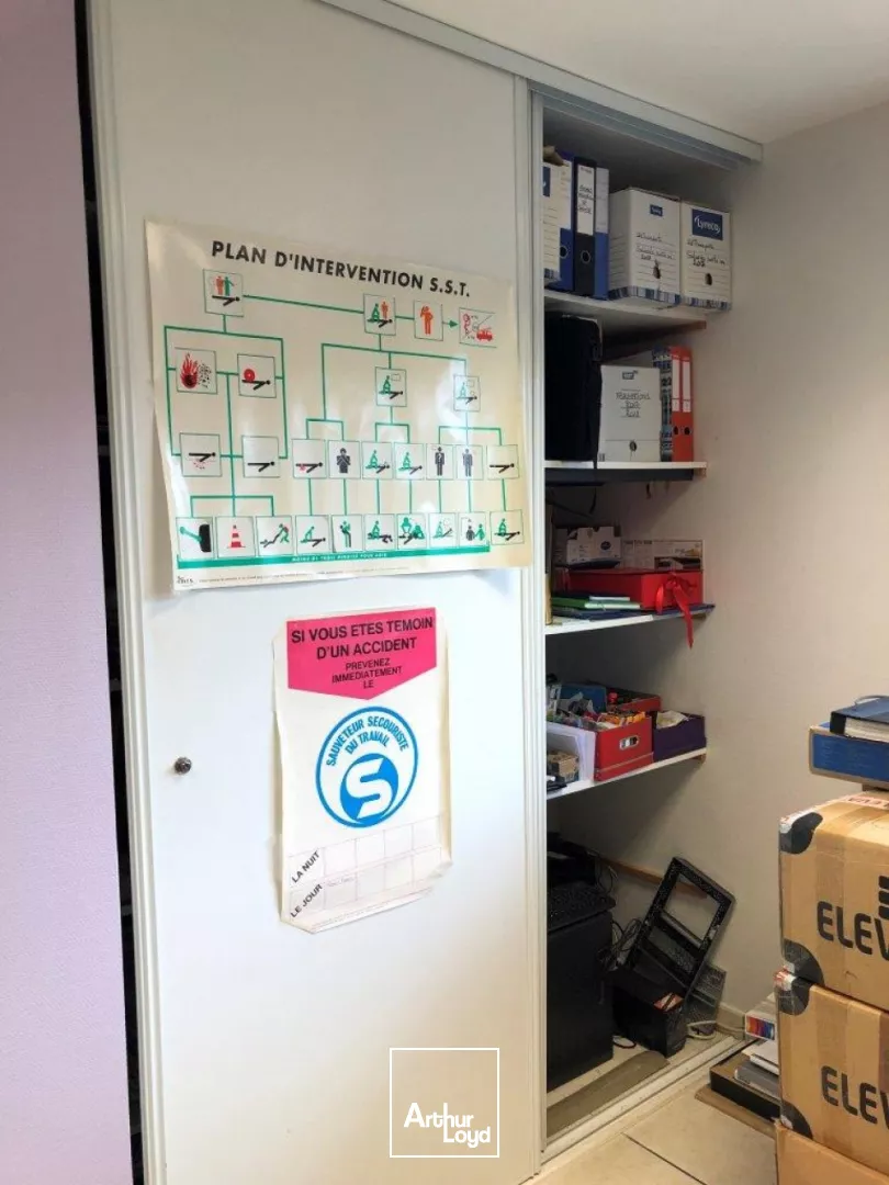 A louer bureaux La Crèche proche péage dans zone dynamique