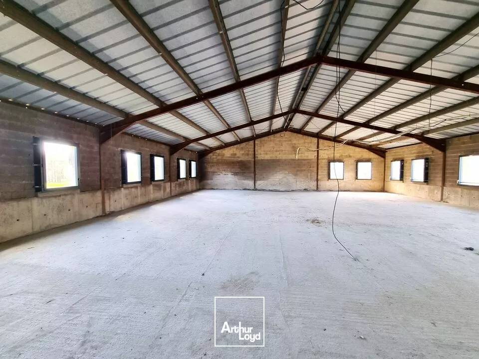 BUREAUX A LOUER - SUD VIENNE VIVONNE - LOCAUX NEUFS AMENAGES SUR MESURE 300M² DIVISIBLE