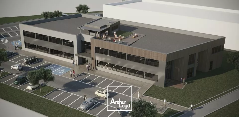 A LOUER A VENDRE - GRAND POITIERS FUTUROSCOPE - BUREAUX NEUFS PREMIUM 1880M² - DIVISIBLE