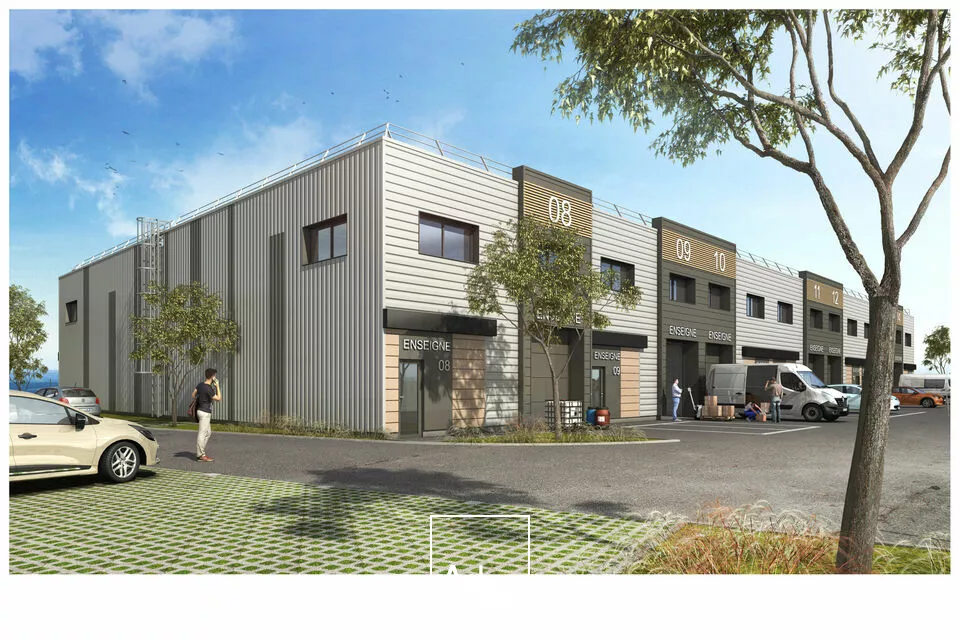 A VENDRE LOCAUX D'ACTIVITE NEUF AVEC ZONE BUREAUX ET STOCKAGE ZONE INDUSTRIELLE NORD CHATELLERAULT (86)