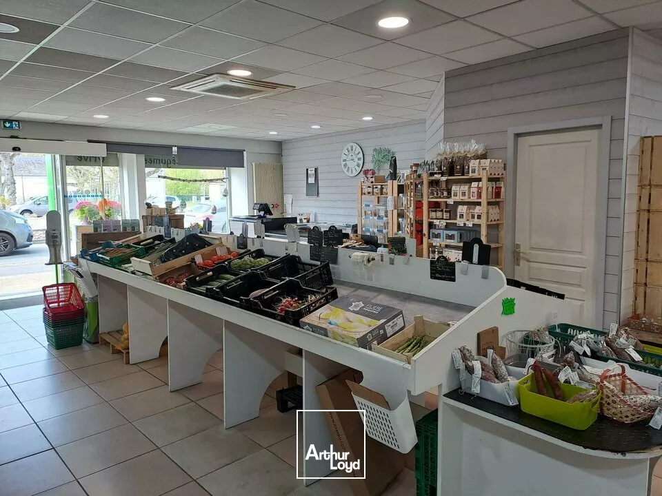 A VENDRE LOCAL COMMERCIAL AVEC EXCELLENTE VISIBILITE SUR AXE D910 CHATELLERAULT / TOURS.