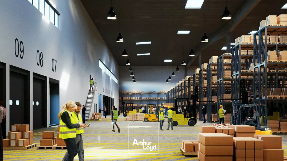 TOURS SUD - SORIGNY ISOPARC - A10 - A LOUER BÄTIMENT LOGISTIQUE 13 280 M² DIVISIBLE