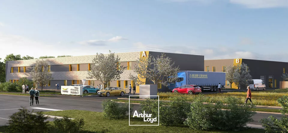 CHAMBRAY LES TOURS LOCAUX D'ACTIVITES 218 A 4050 M² NEUFS VEFA BEFA 