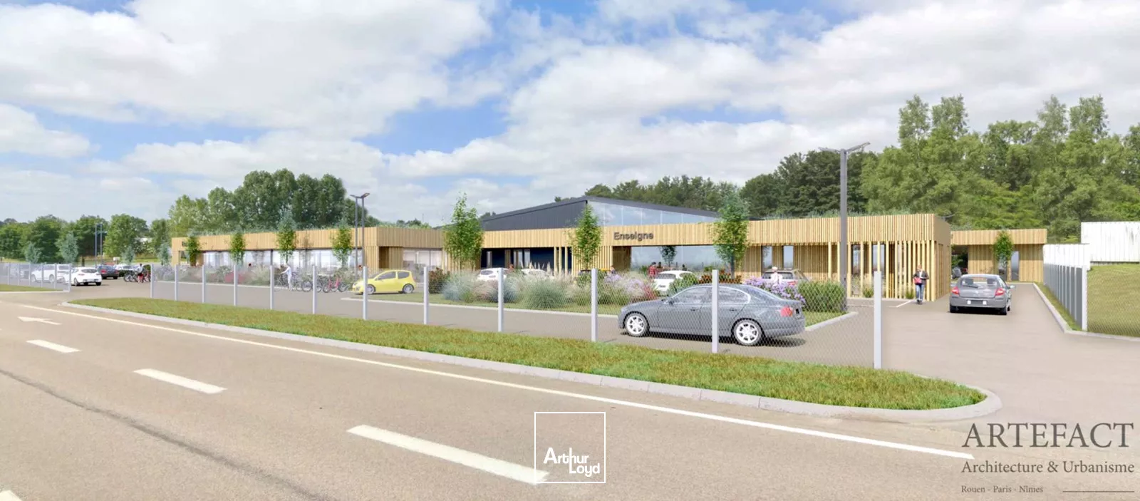 Locaux commerciaux à louer à VALLIQUERVILLE 76190