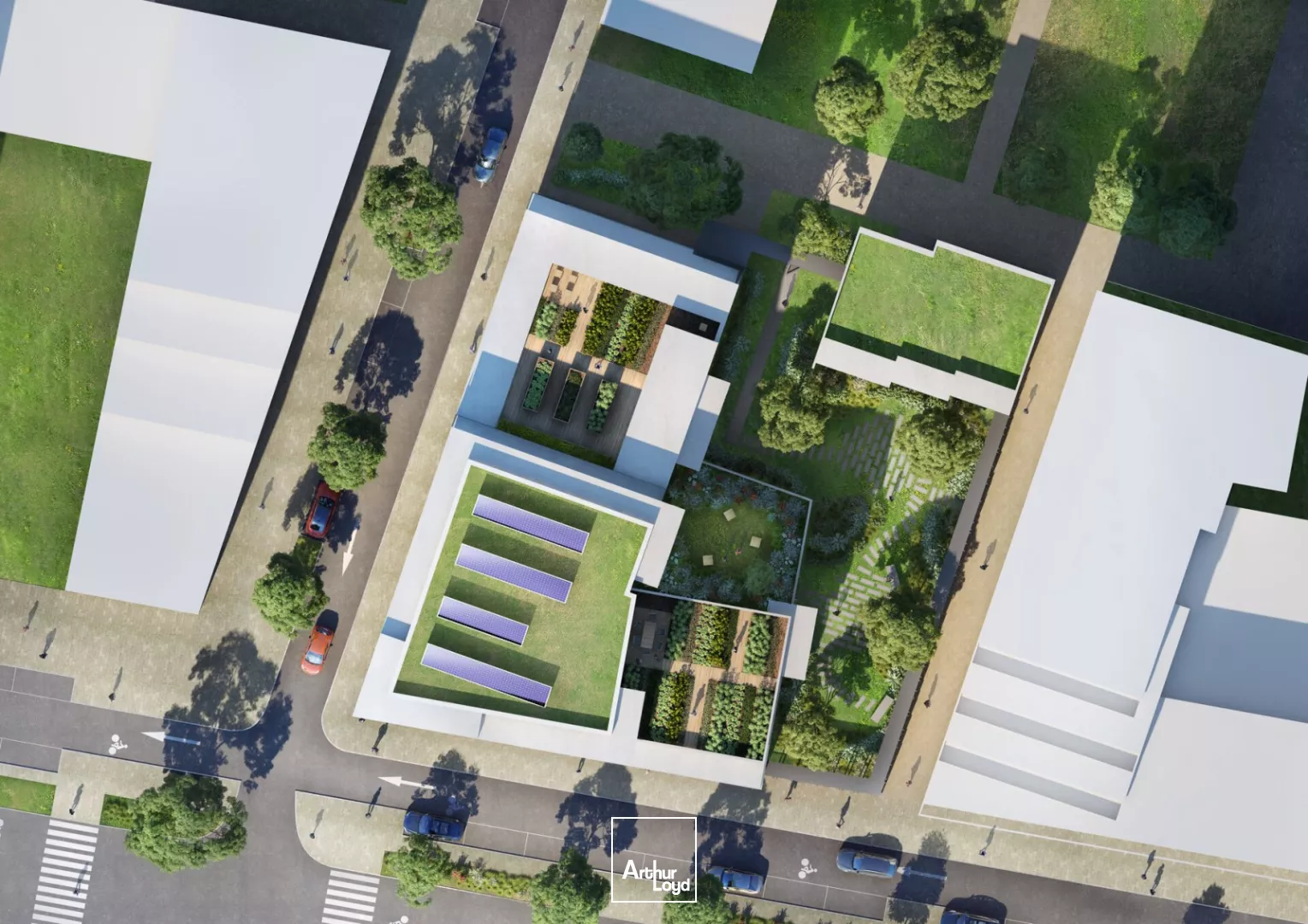 BUREAUX ET COMMERCE A VENDRE LE PONT DE CLAIX 676M²