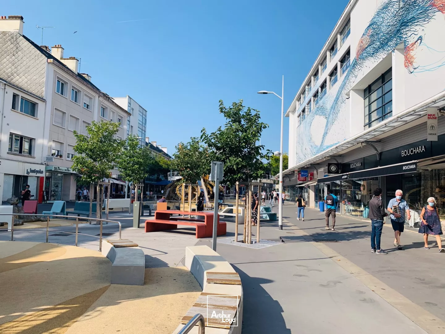A LOUER -LOCAL COMMERCIAL - CENTRE ST NAZAIRE - 43 M2