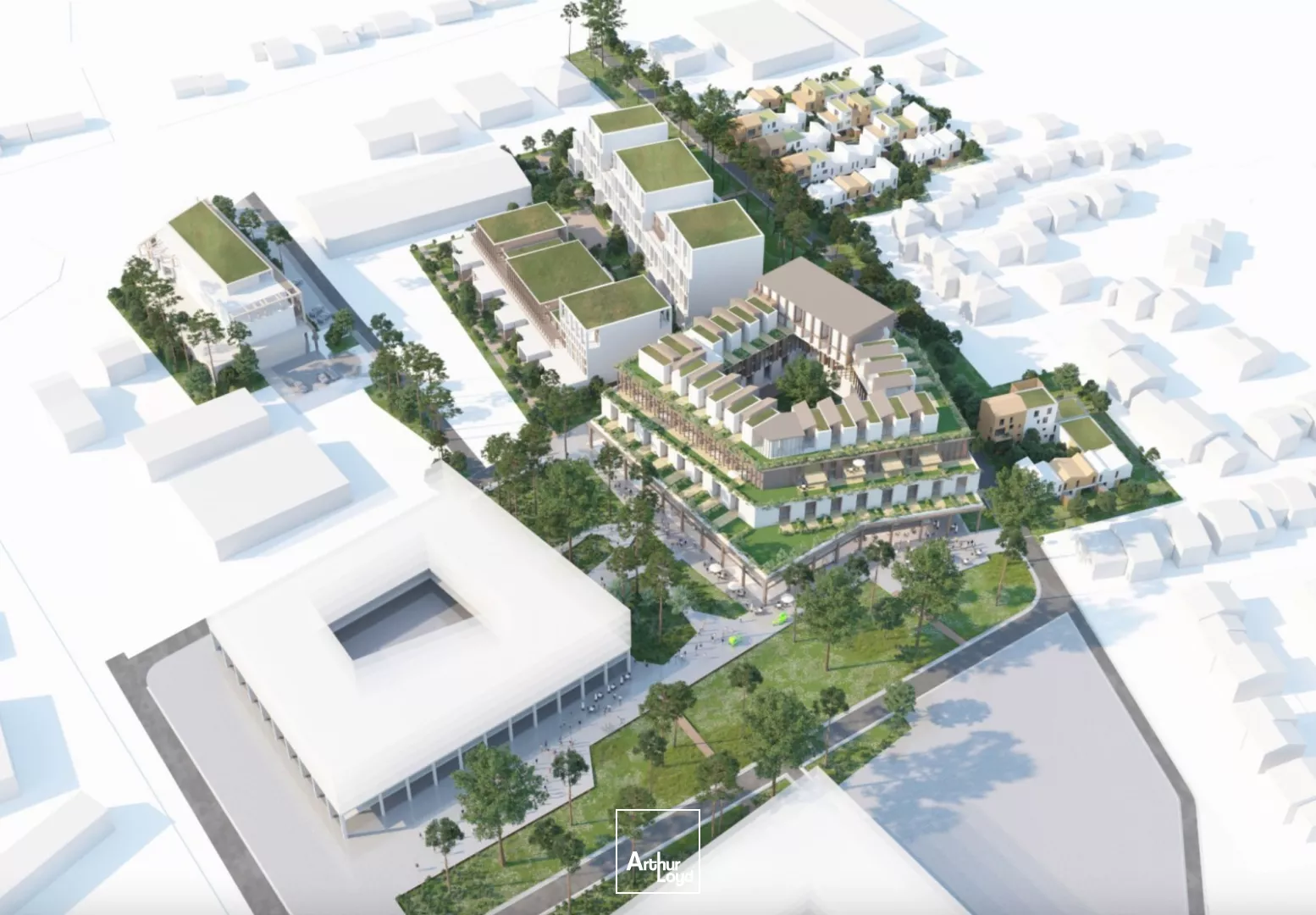 À louer, local commercial de 103 m2 à Mérignac sur un axe passant à proximité du tram