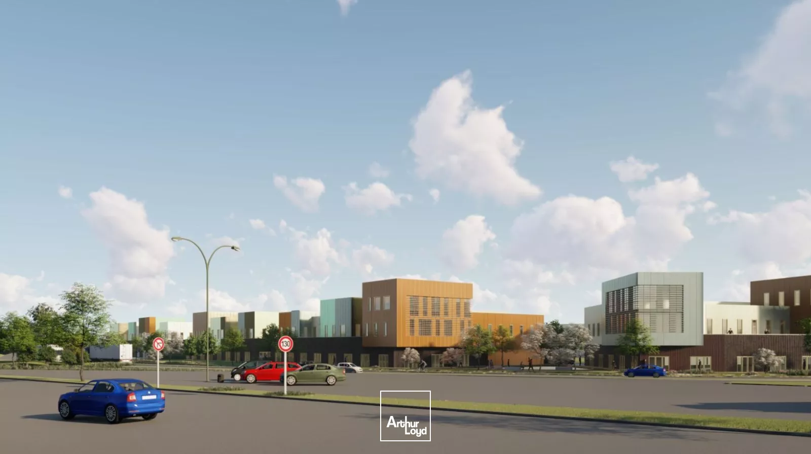 Cellule d'activité neuve de 800m² disponible à la location