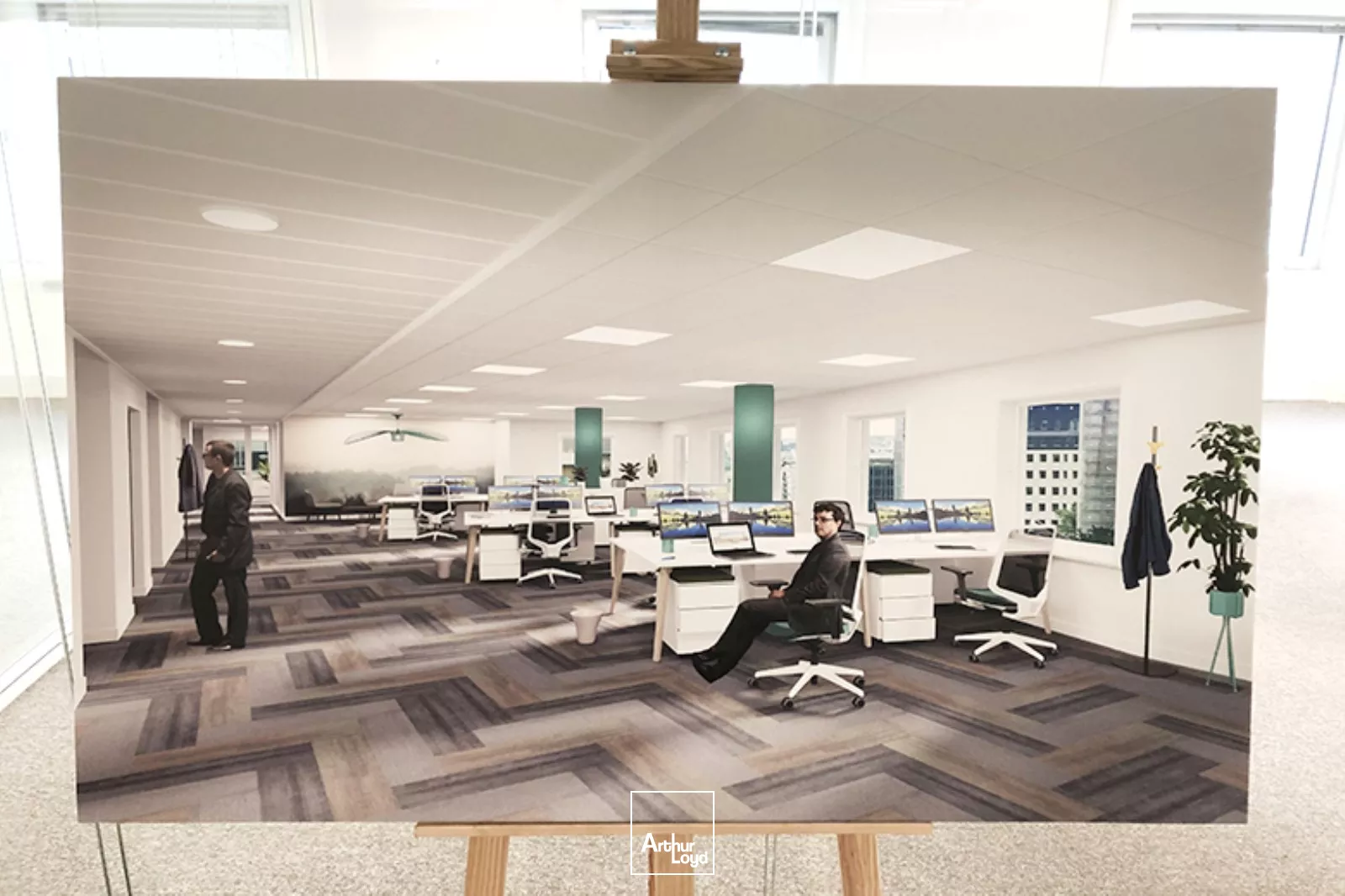 Le Lavoisier, immeuble de bureaux modulables à proximité du quartier d'affaires de la Défense