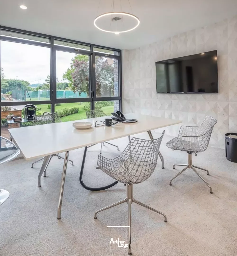 VENTE DE BUREAUX - BORDS DE SEINE - CADRE VERDOYANT - JARDIN PRIVATIF