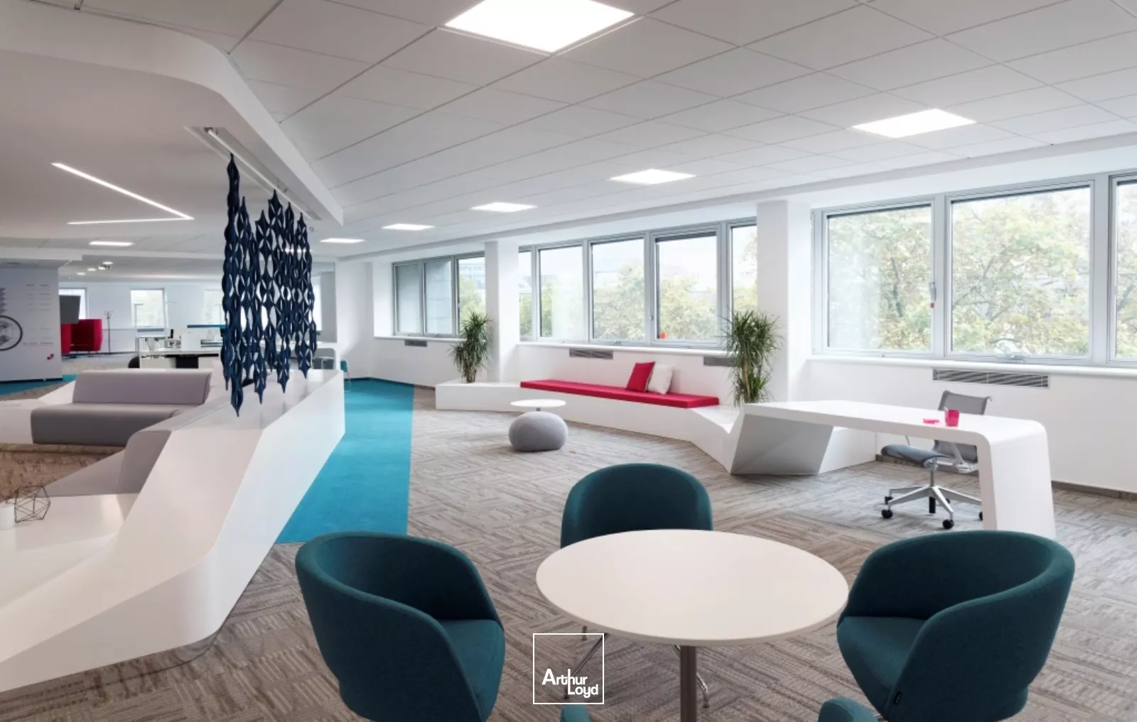 Bureaux à louer dans un cadre de travail moderne et fonctionnel - Immeuble neuf et serviciel - A proximité de la Défense