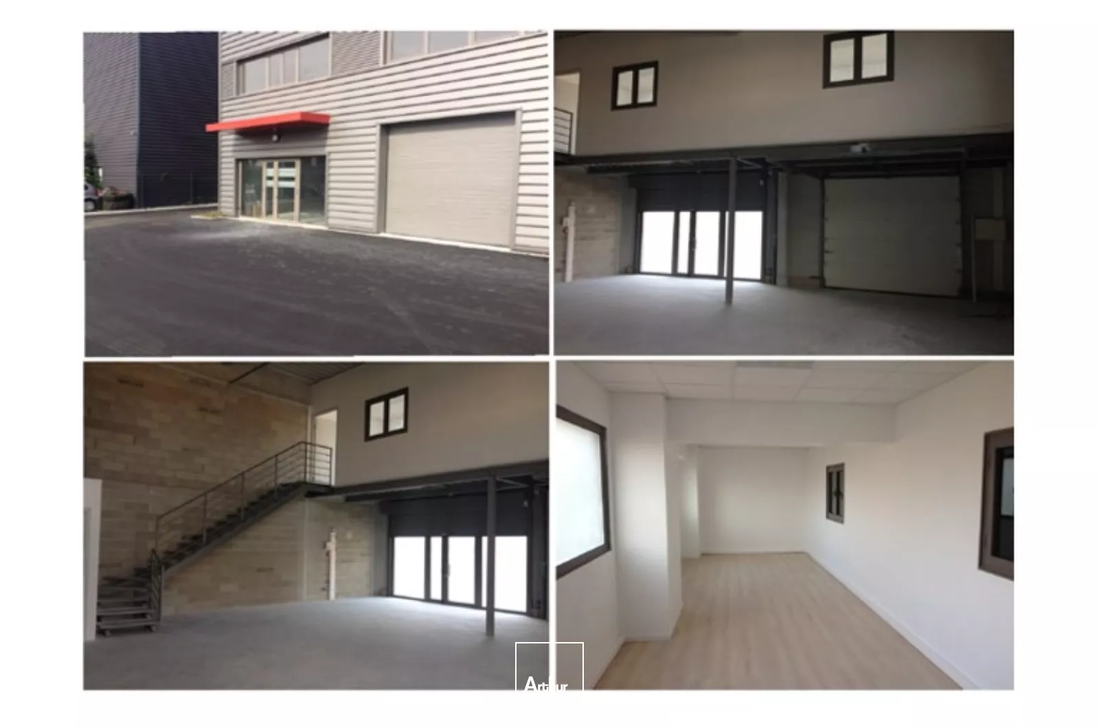 Locaux d'activité neufs avec Quais de déchargement, portes sectionnelles et bureaux lumineux