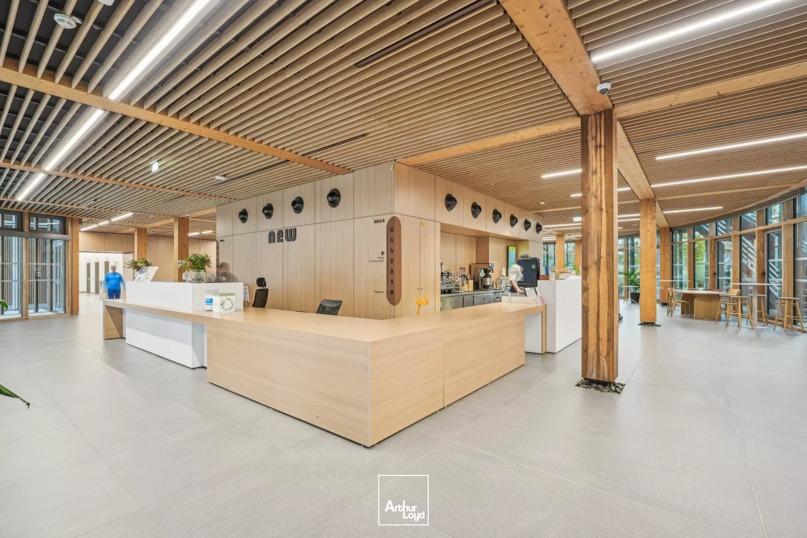 Bureaux neufs avec vue sur la Seine - Nombreux services dernière génération - Espace extérieur