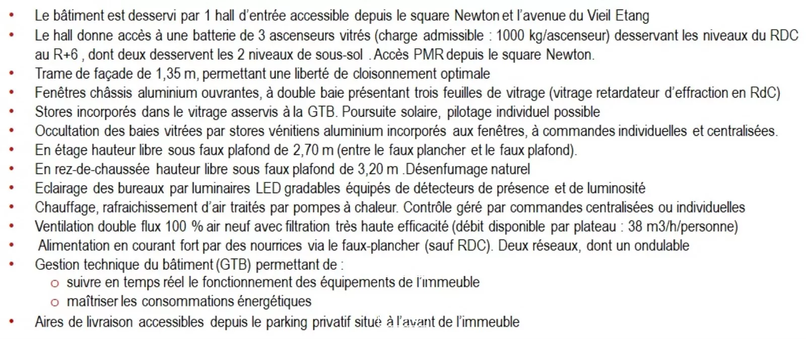 Bureaux en location à Montigny-le-Bretonneux