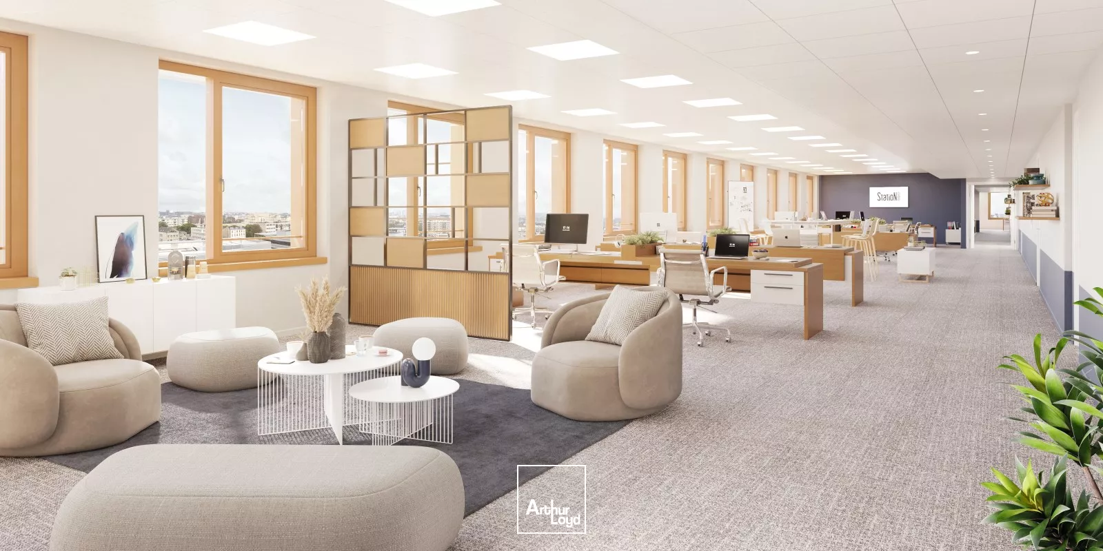 Bureaux à louer à MONTIGNY LE BRETONNEUX 78180