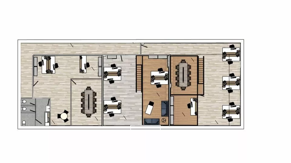 A LOUER - LE HAVRE SUD - BUREAUX - 452 m² divisibles à partir de 89 m² - REFAITS À NEUF