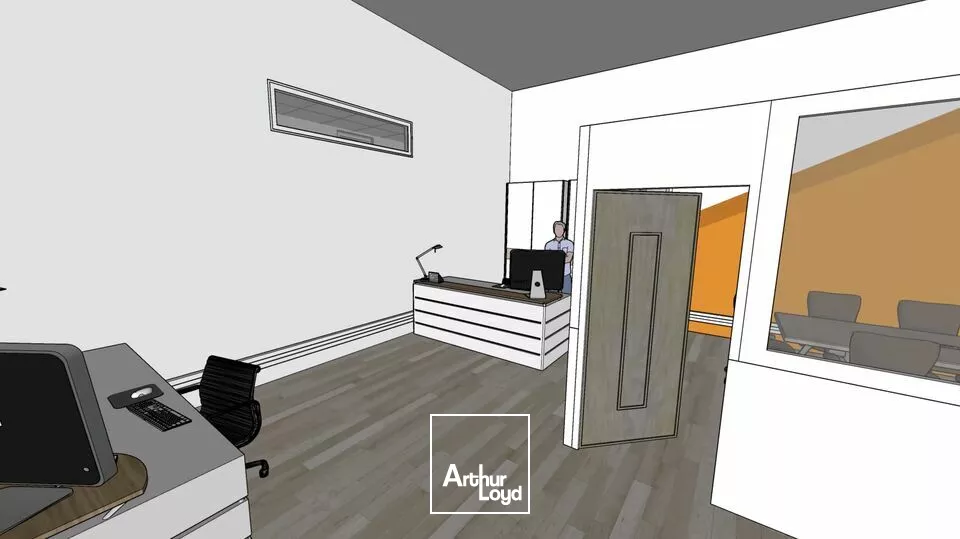 A LOUER - LE HAVRE SUD - BUREAUX - 452 m² divisibles à partir de 89 m² - REFAITS À NEUF