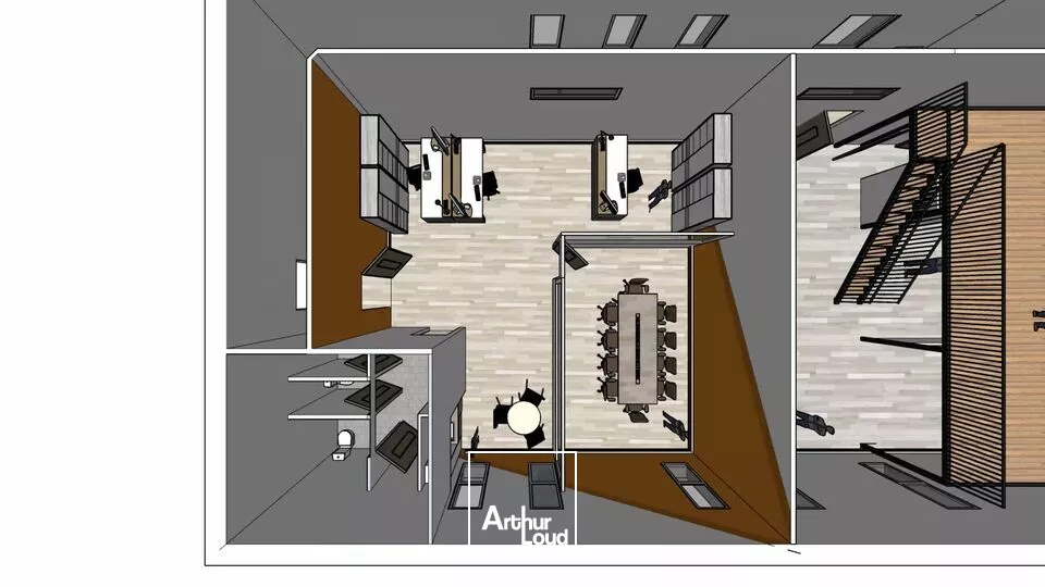 A LOUER - LE HAVRE SUD - BUREAUX - 452 m² divisibles à partir de 89 m² - REFAITS À NEUF
