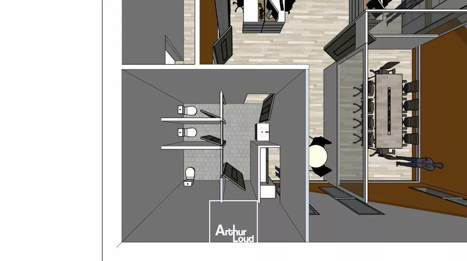 A LOUER - LE HAVRE SUD - BUREAUX - 452 m² divisibles à partir de 89 m² - REFAITS À NEUF