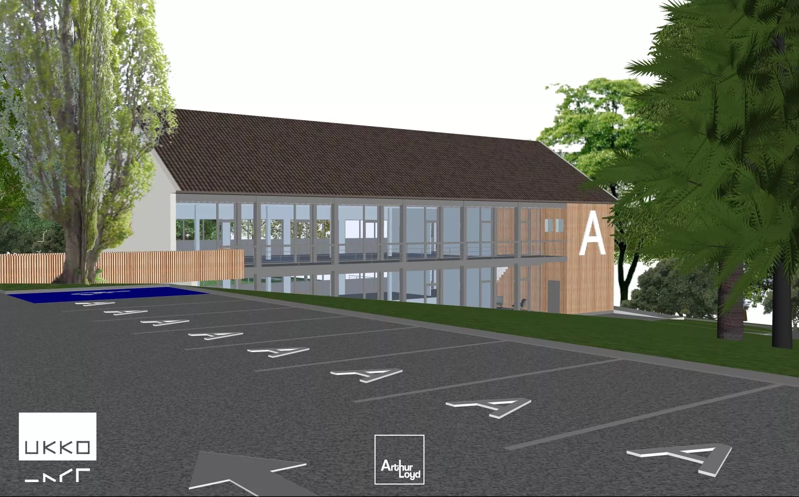 LOCATION BUREAUX DE 156 M2 À AGNETZ