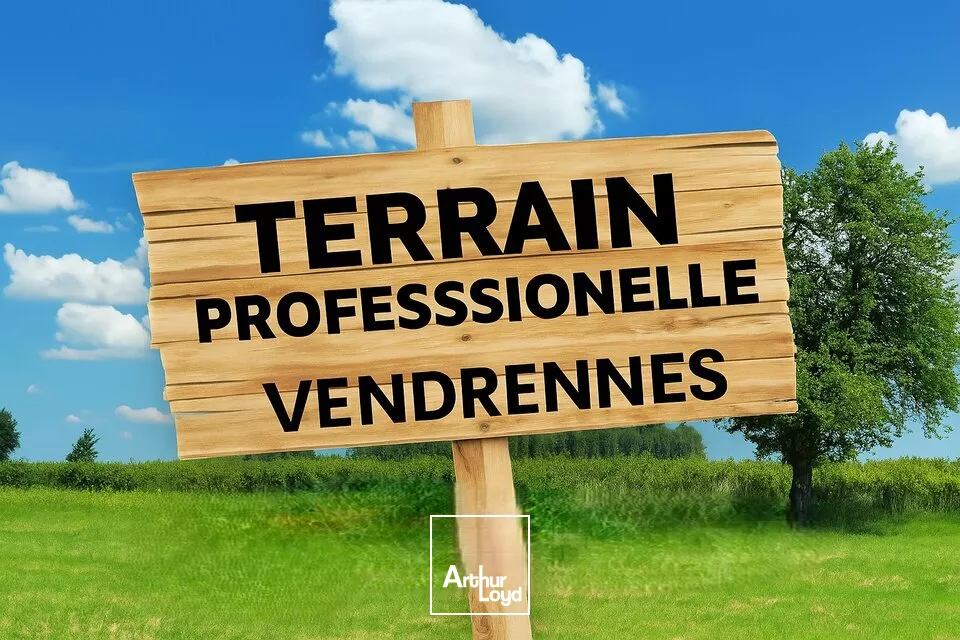 VENDRENNE  TERRAIN CONSTRUCTIBLE À LA VENTE