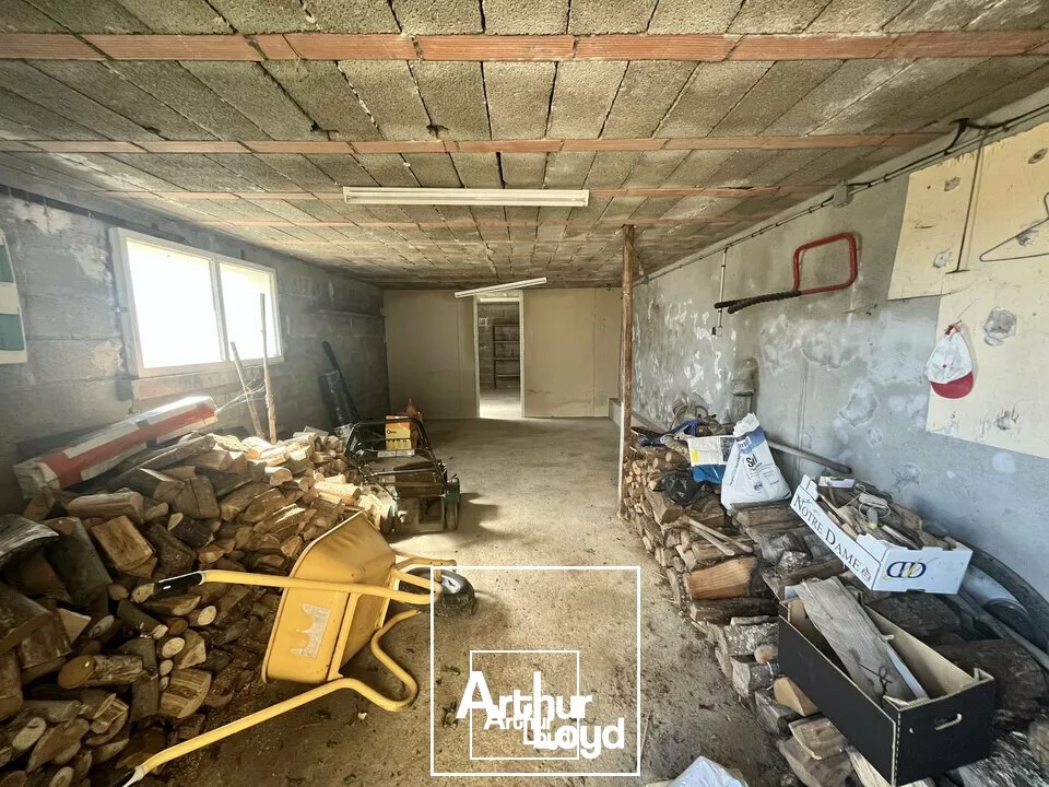 Local Industriel/Stockage 220 m² avec Deux Garages et Sous-Sol