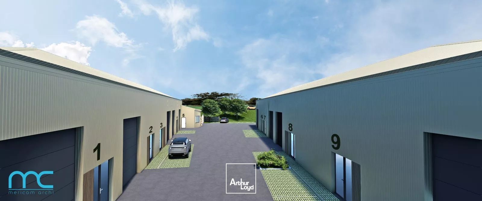 A LOUER - STOCKAGE - 89 M2 - TRIGNAC - bureaux