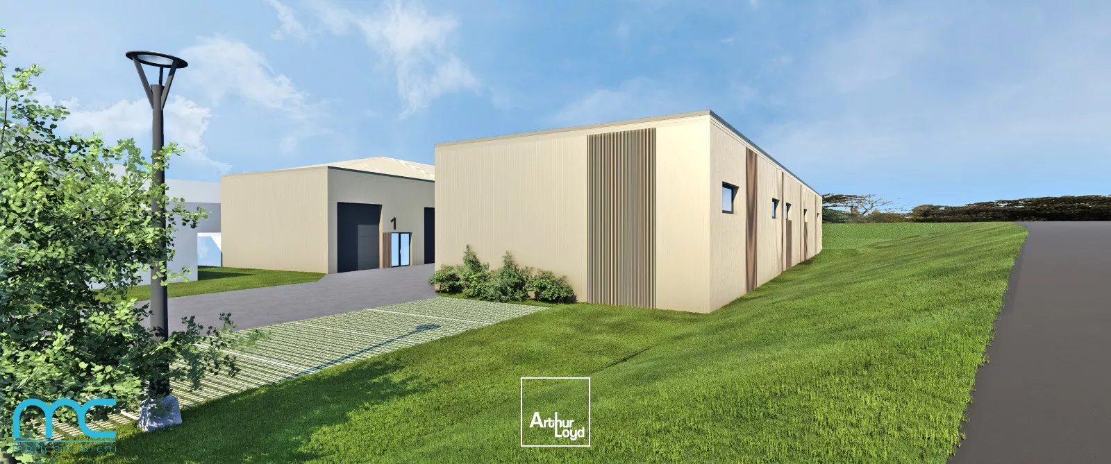 A LOUER - STOCKAGE - 89 M2 - TRIGNAC - bureaux