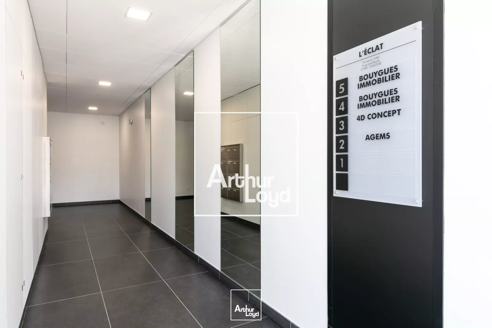 LOCATION BUREAU - IMMEUBLE RT2012 - 165 m² - TOULOUSE