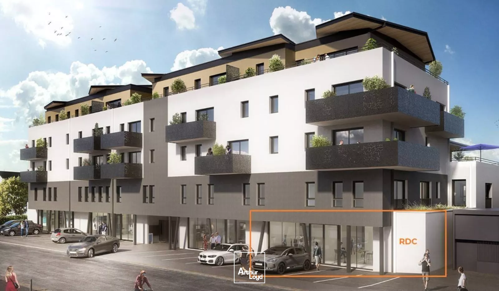 CELLULE COMMERCIALE A VENDRE A LOUER CENTRE VILLE DE GOUESNOU